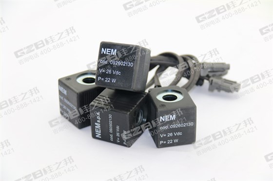 電磁閥線圈26VDC 福田雷沃挖掘機(jī)配件 92602130