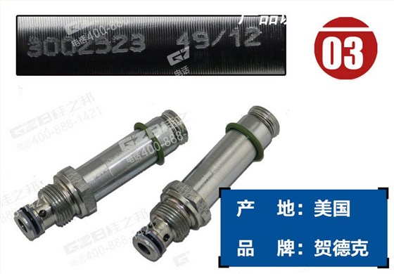 三一挖掘機(jī)電磁閥閥芯