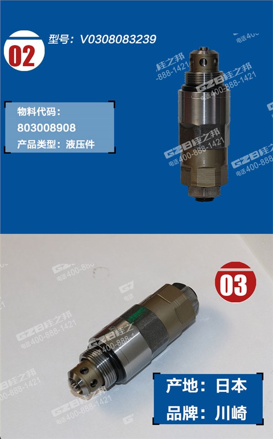 挖掘機溢流閥803008908