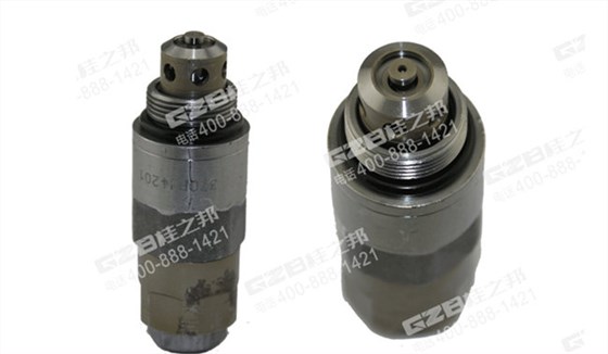 三一挖機主閥油口溢流閥