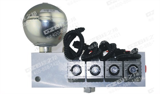 三一155挖機油源閥塊