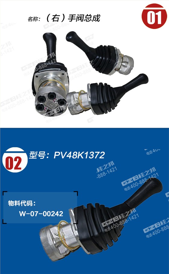國(guó)機(jī)挖掘機(jī)右手閥總成