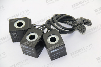 原裝德國(guó)進(jìn)口力士樂電磁閥線圈14VDC，適用于福田雷沃FR65、FR85挖掘機(jī)，福田雷沃挖掘機(jī)配件，配件批發(fā)供應(yīng)