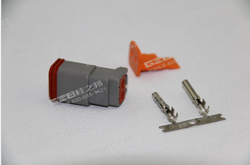 徐工挖掘機配件二芯插頭DT06-2S，徐工挖掘機原廠配件質(zhì)量保證，現(xiàn)貨供應(yīng)。挖機配件批發(fā)市場