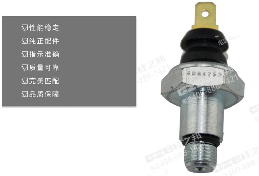 原裝康明斯山重挖掘機(jī)機(jī)油傳感器B240600000286