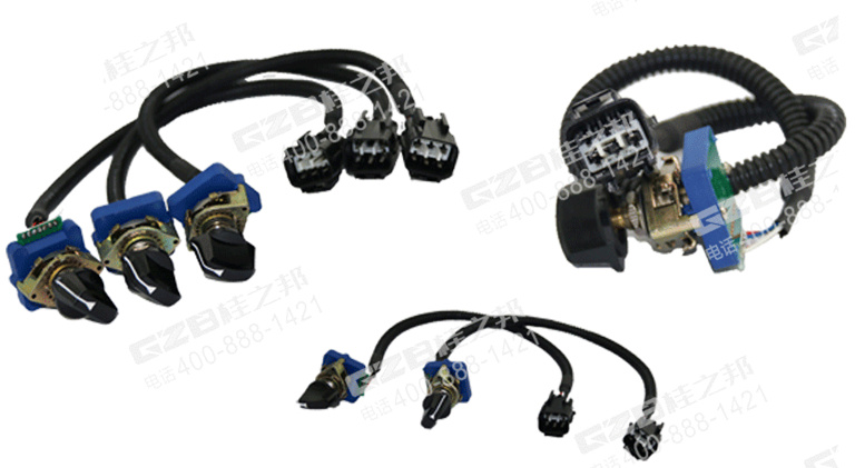 柳工挖掘機(jī)油門旋鈕開關(guān)34B0324