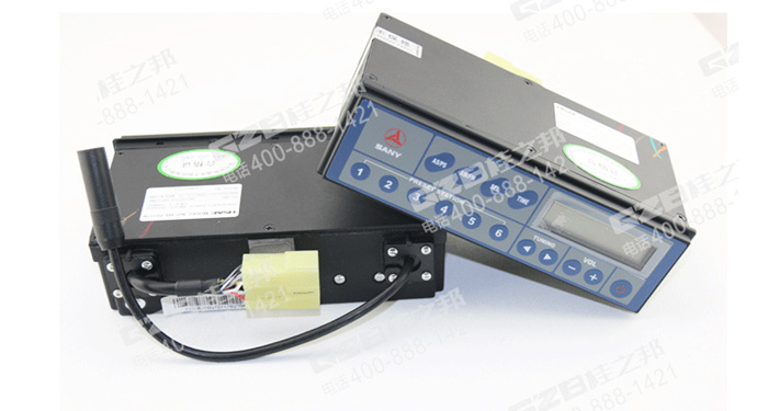 挖機配件批發(fā):原裝三一挖掘機收音機60205002