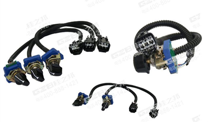 柳工挖掘機油門旋鈕開關(guān)