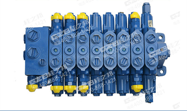 挖掘機(jī)分配閥批發(fā):原裝力士樂龍工6060挖機(jī)多路閥