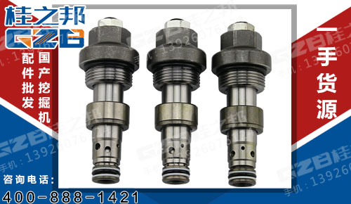 銷售徐工XE250挖掘機(jī)(行走)主溢流閥 挖掘機(jī)配件批發(fā)市場