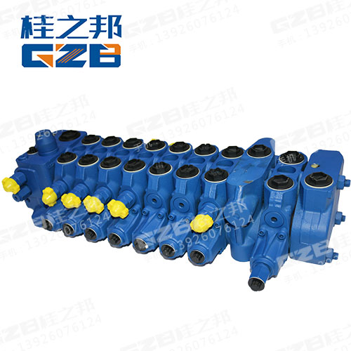 三一75挖掘機(jī)藍(lán)色分配閥