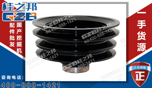 三菱發(fā)動(dòng)機(jī)曲軸皮帶輪B229900005129 挖掘機(jī)配件網(wǎng)