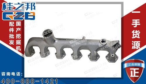 原裝日本三菱三一215進(jìn)氣歧管ME219039 挖機(jī)配件批發(fā)