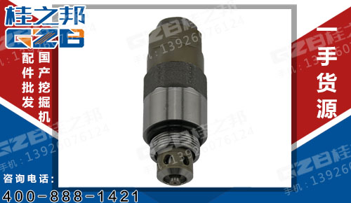三一挖掘機(jī)配件批發(fā) 主閥油口溢流閥 挖掘機(jī)溢流閥批發(fā)