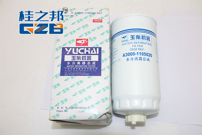 玉柴挖機(jī)柴油濾芯